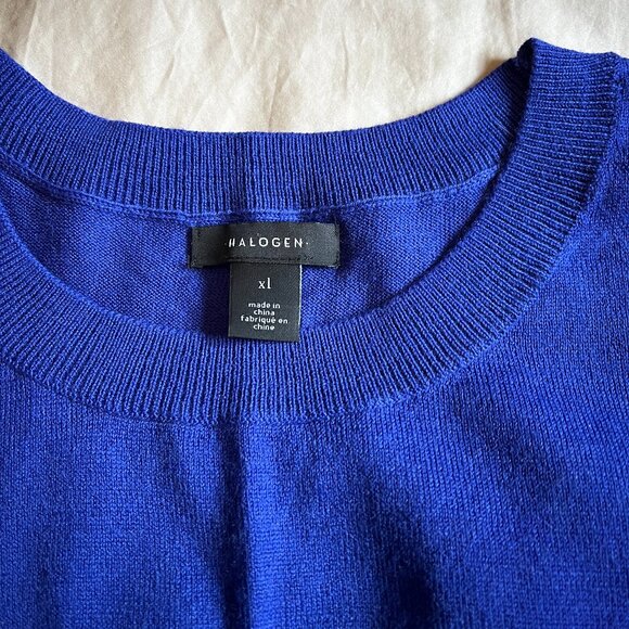 Halogen Merino wool sweater size XL - Picture 2 of 6